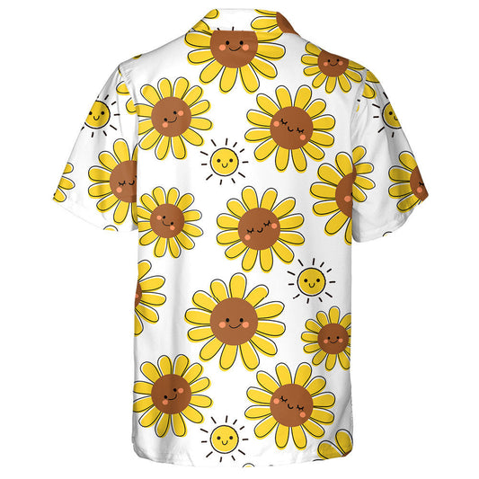 Cartún Shona Childish Miongháire Gréine Agus Patrún Lus na Gréine Léine Haváís, Bronntanas Léine Haváís, Bronntanas Nollag