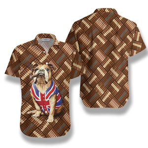 Wonderful Cigars And Bulldog Design Hawaiian Shirt, Hawaiian Shirt Gift, Christmas Gift