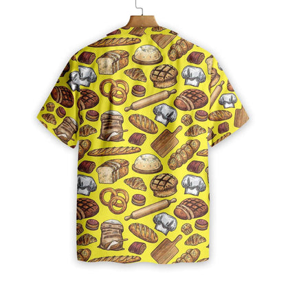 Bread And Pastry Food Hawaiian Shirt,Hawaiian Shirt Gift, Christmas Gift