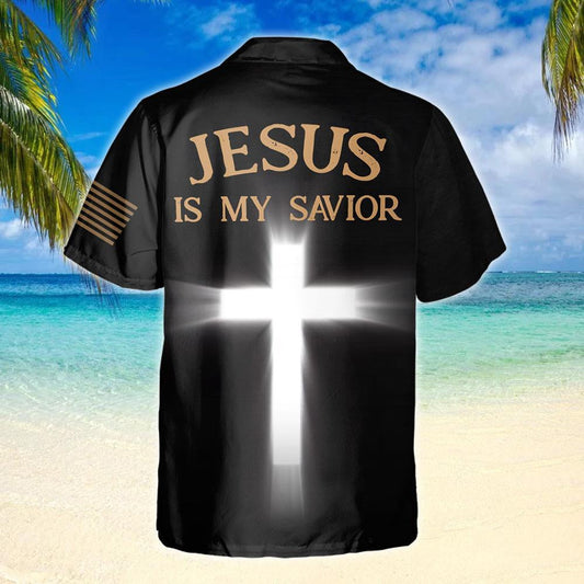 Patrún Lion Agus Croise Geal Is é Íosa Mo Shlánaitheoir Léine Haváís, Bronntanas Léine Haváíais, Bronntanas Nollag