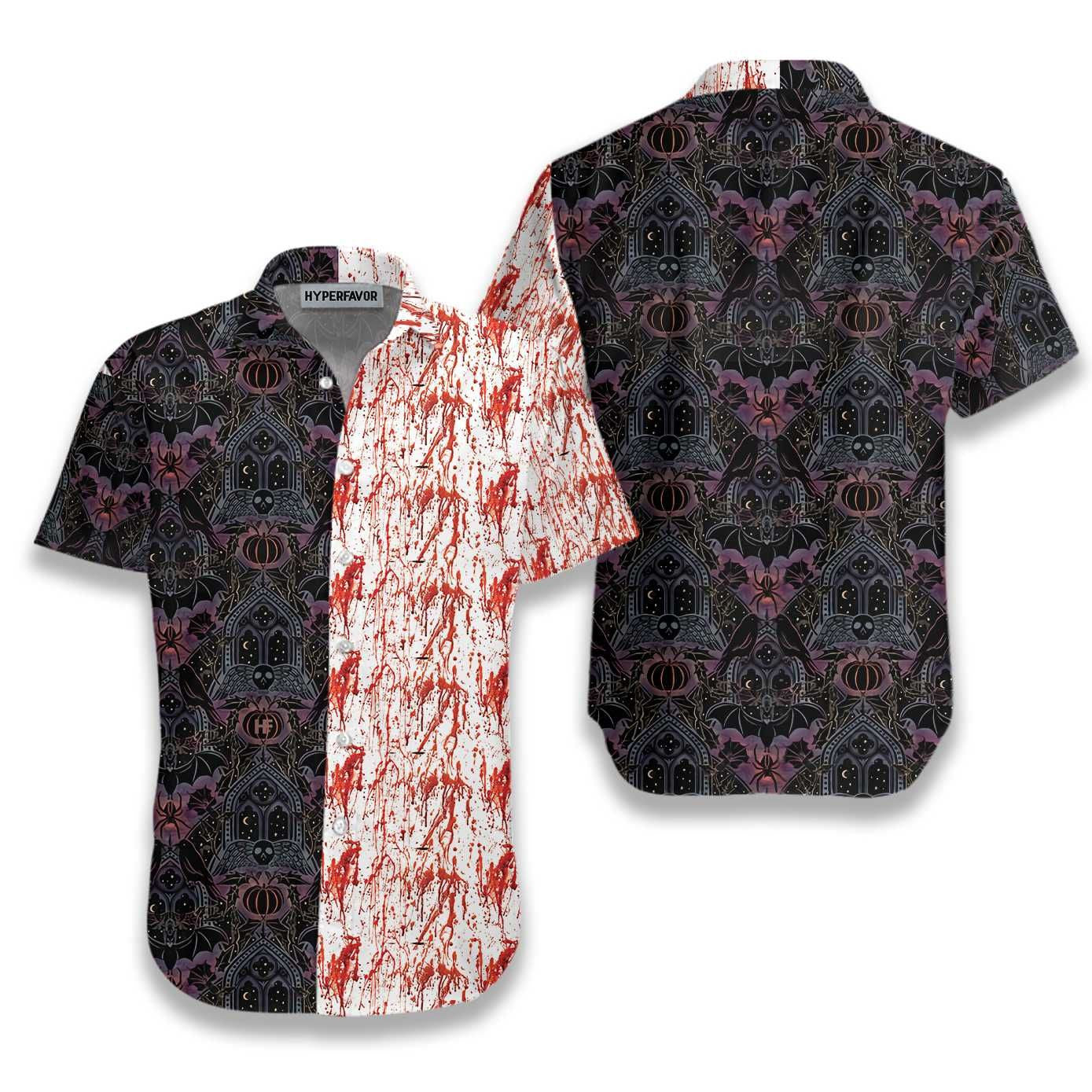 Gotach Fola Oíche Shamhna Ialtóg Agus Damhán alla Léine Haváise drámatúil, Bronntanas Léine Haváís, Bronntanas Nollag