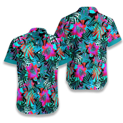 Tropical Seamless Pattern 6 Design Hawaiian Shirt,Hawaiian Shirt Gift, Christmas Gift