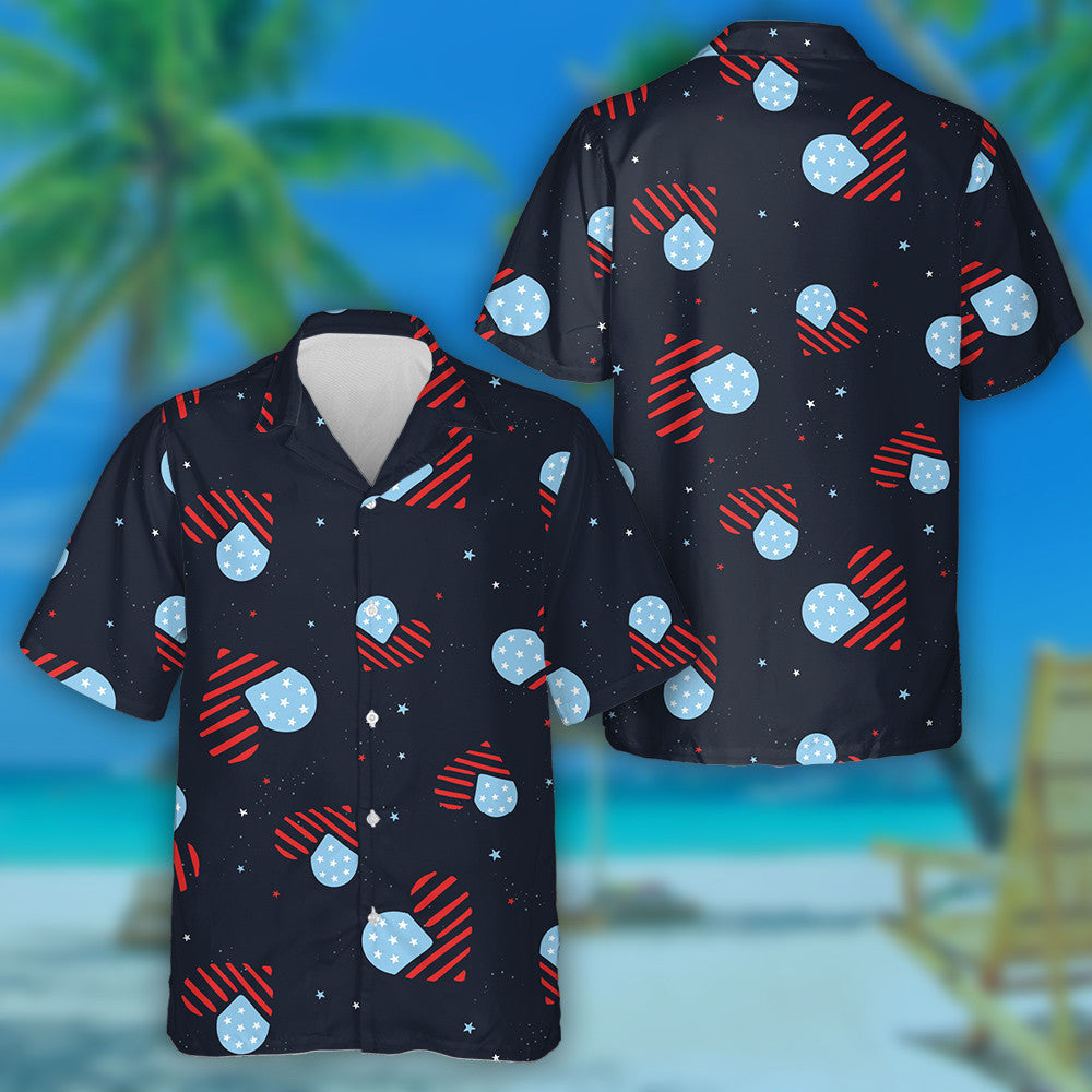 Patrún Croí Bratach Tírghrá Tírghrá na Stát Aontaithe gleoite Léine Haváí, Bronntanas Léine Haváís, Bronntanas Nollag