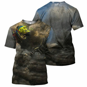 Mountain Biking - 3D All Over Printed Shirt Tshirt Hoodie Apparel