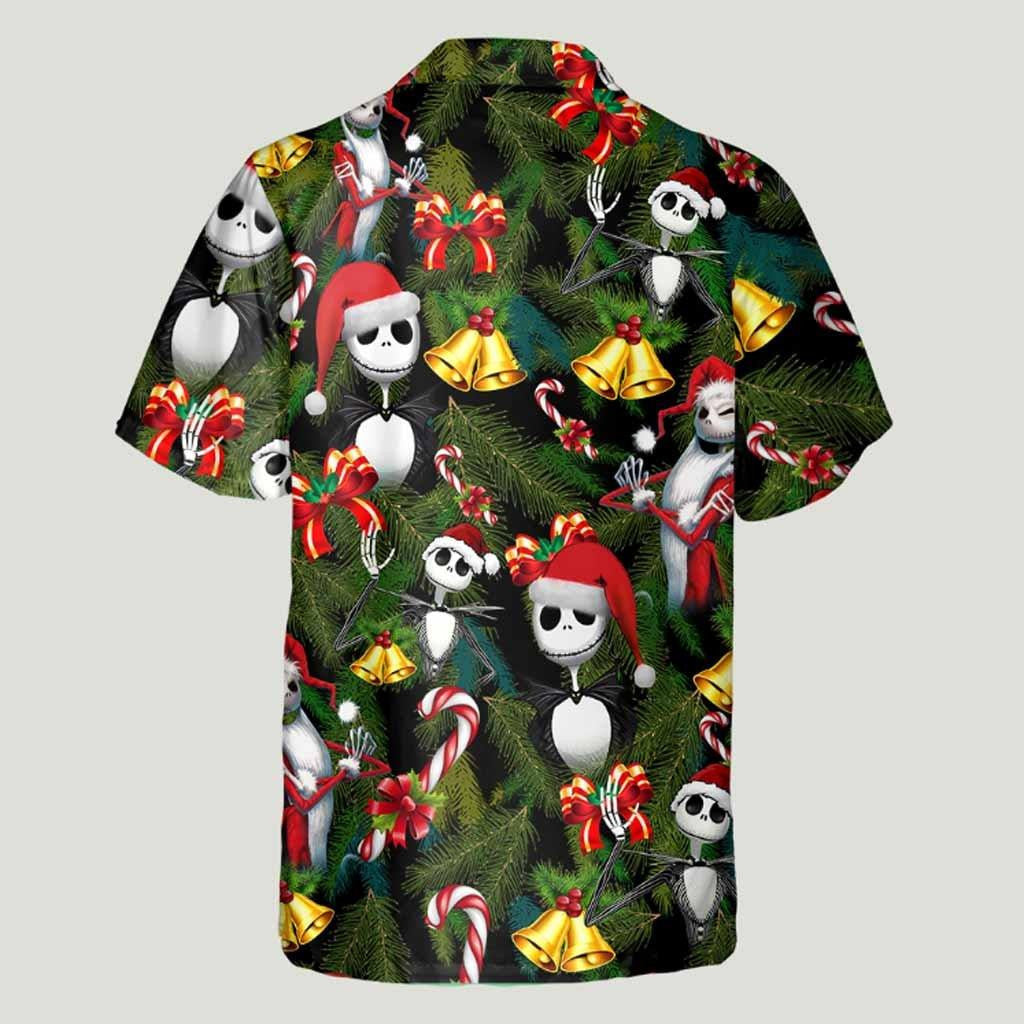 Nightmare Pumpkin King - Christmas Hawaiian Shirt,Hawaiian Shirt Gift, Christmas Gift