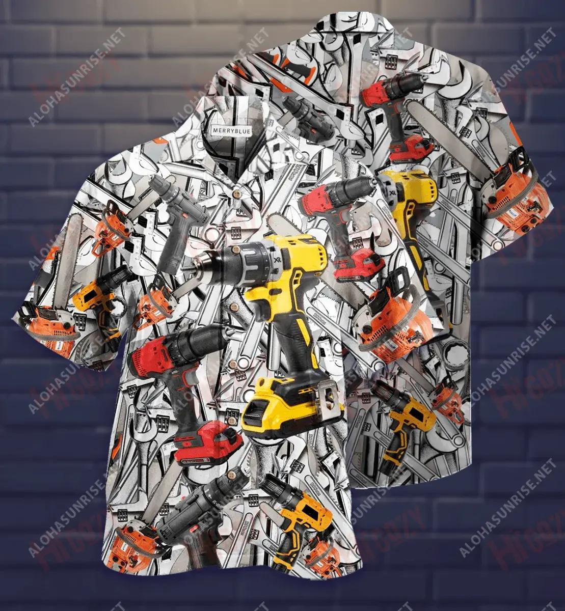 Táim Anseo De bharr gur Bhris tú É Meicneoir Unisex Léine Haváís Aigéan Muinchille Gearr Oirbheartaíochta Léinte haváís Léinte Greannmhar Haváís, Léine Haváís Bronntanas, Bronntanas Nollag