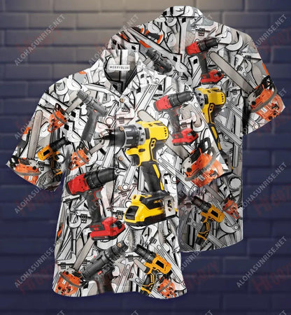 Táim Anseo De bharr gur Bhris tú É Meicneoir Unisex Léine Haváís Aigéan Muinchille Gearr Oirbheartaíochta Léinte haváís Léinte Greannmhar Haváís, Léine Haváís Bronntanas, Bronntanas Nollag