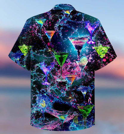 Cocktail There's Always Time For A Cocktail Hawaiian Shirt, Hawaiian For Gift