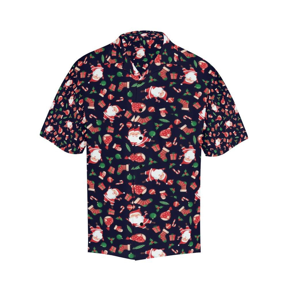 Lovely Cartoon Santa And Gifts On Christmas Hawaiian Shirt, Hawaiian Shirt Gift, Christmas Gift