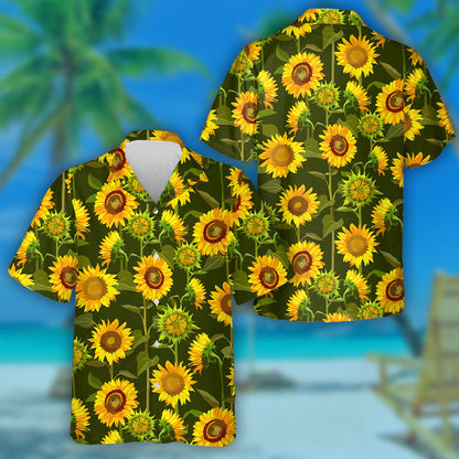 Réimse Mór Lusanna Gréine ar Chúlra Dorcha Glas Léine Haváís, Bronntanas Léine Haváíais, Bronntanas Nollag