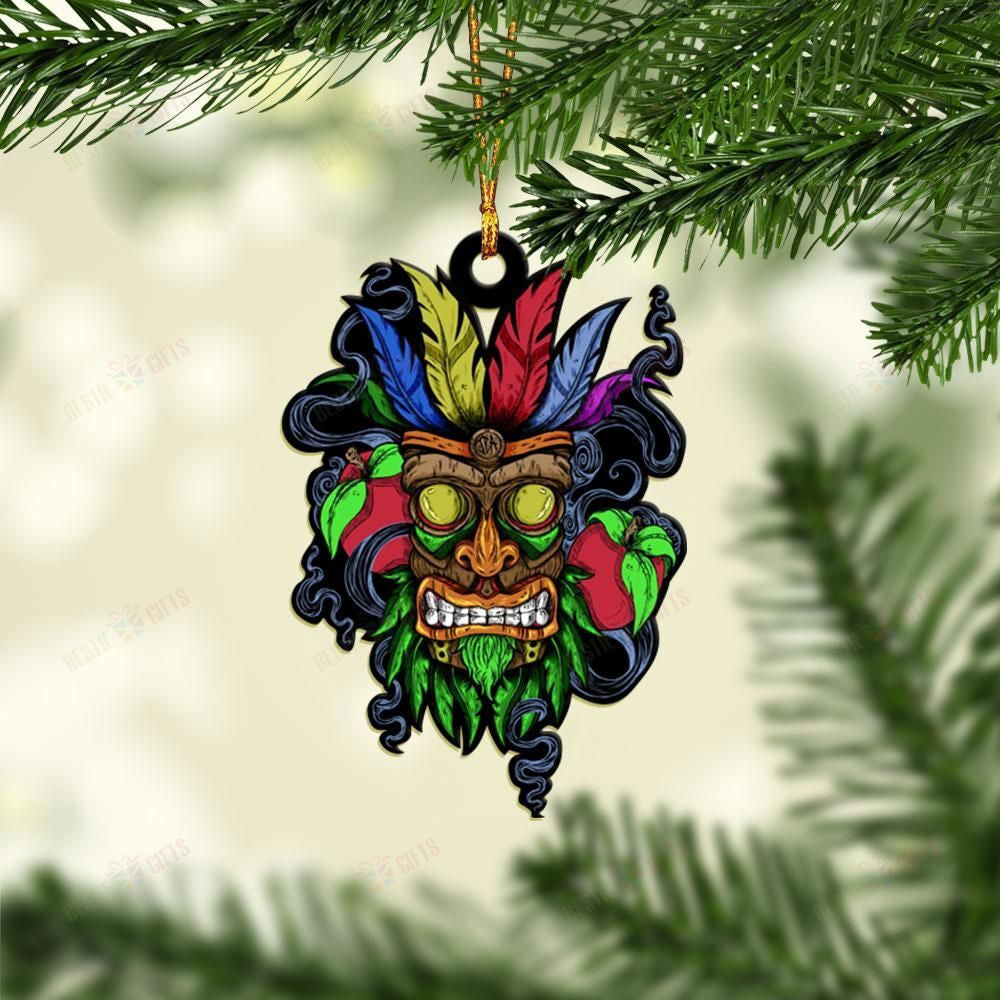 Aku Aku Mica Ornament, Christmas Ornament Gift, Christmas Gift, Christmas Decoration