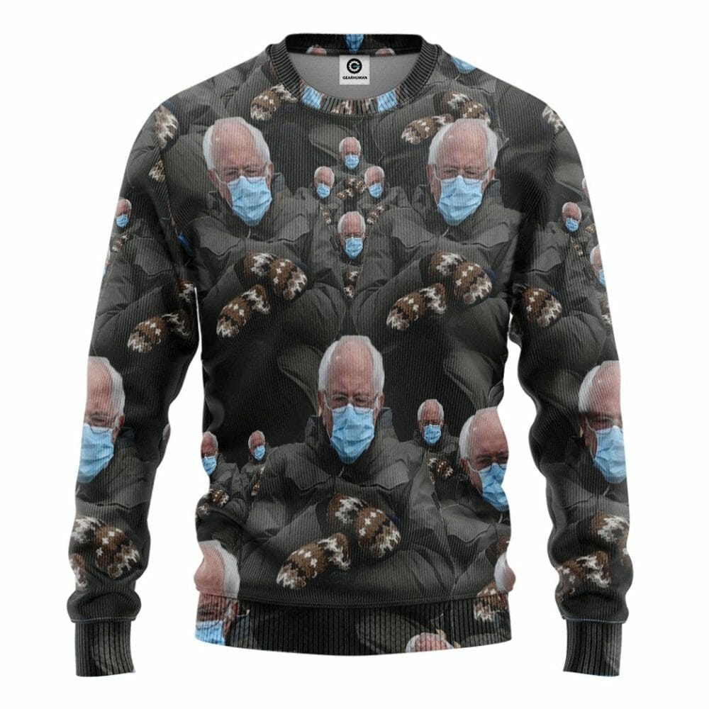 3D Cathaoirleach Bernie Sanders Custom Tshirt Hoodie Apparel