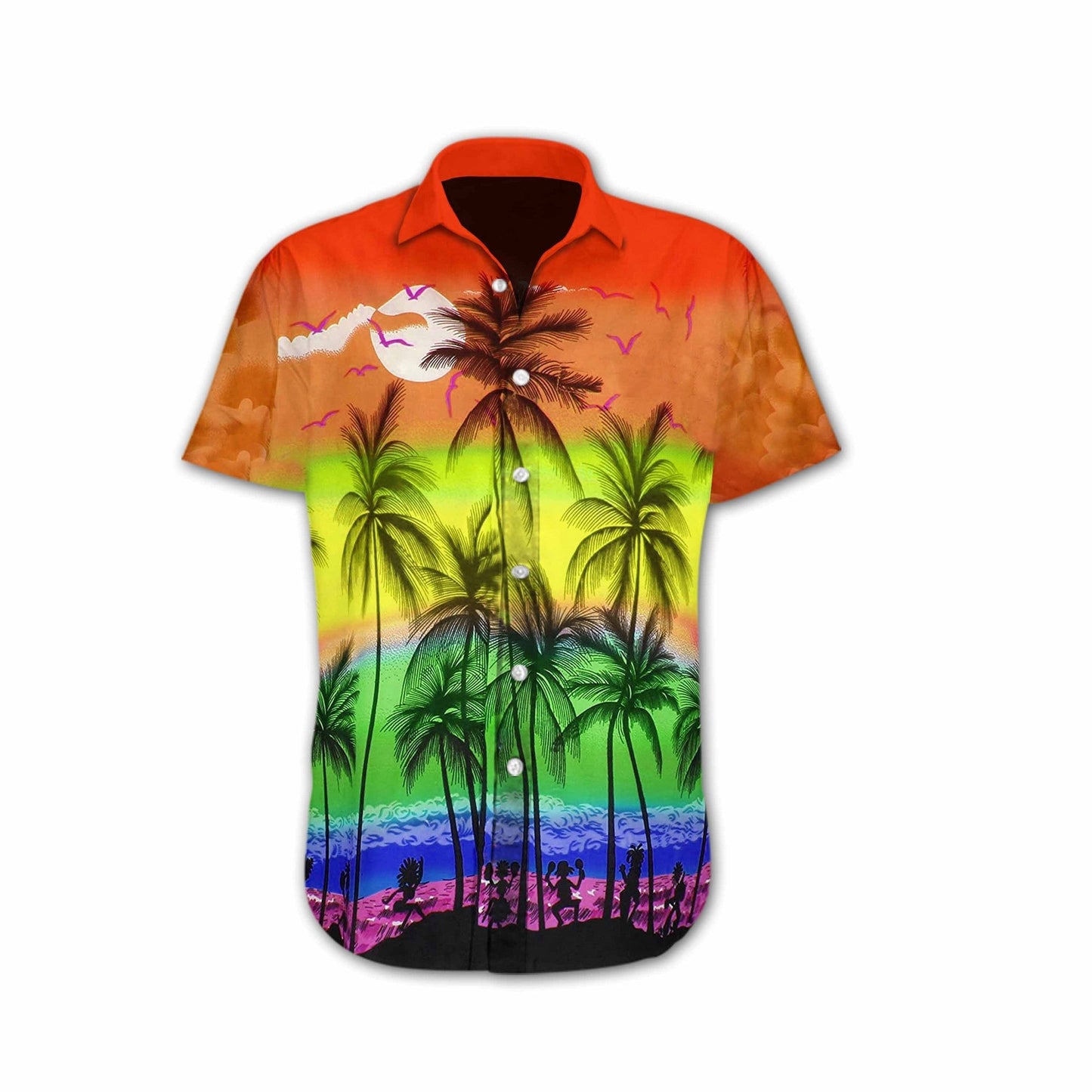 Lgbt Beach Beautiful Natural Beauty Design Hawaiian Shirt, Hawaiian Shirt Gift, Christmas Gift