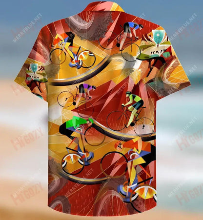 Níl Gluaisrothar de dhíth ar Fhir Réadach Léinte Gearr-Rothar Haváís Muinchille Farraige Léinte Haváise Saincheaptha Léinte Greannmhar Haváís, Bronntanas Léine Haváís, Bronntanas Nollag