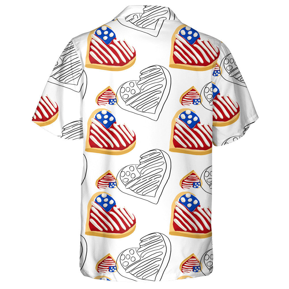 Fianáin Milse Siúcra Le hUachtar Reoite Léine Haváís Bratach Mheiriceá, Bronntanas Léine Haváís, Bronntanas Nollag