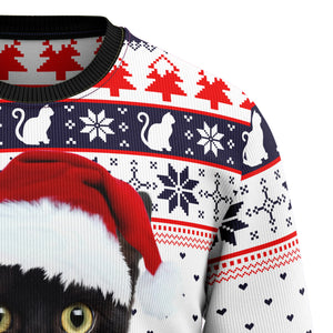 Meowy Christmas Ugly Christmas Sweater,Christmas Ugly Sweater,Christmas Gift,Gift Christmas 2024