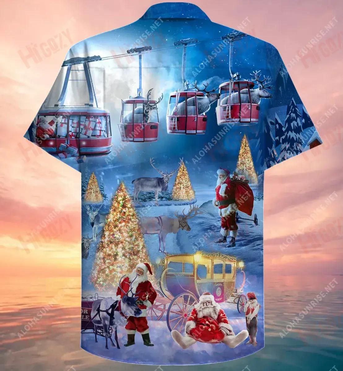 Beannachtaí na Nollag Shona Holi-Yays Léine Gearr Muinchille Laethanta Saoire Léinte T Haváíacha Léinte haváíais Oirbheartaíochta D'Fhir, Bronntanas Léine Haváíais, Bronntanas Nollag