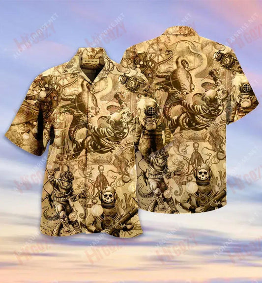 Is Trá An Saol Agus Ansin Léimeann Tú Léine Gearr Muinchille Unisex Caitheamh aimsire Léinte Haváís Saincheaptha Léinte Haváís Léinte Haváís do Mhná, Bronntanas Léine Haváís, Bronntanas Nollag