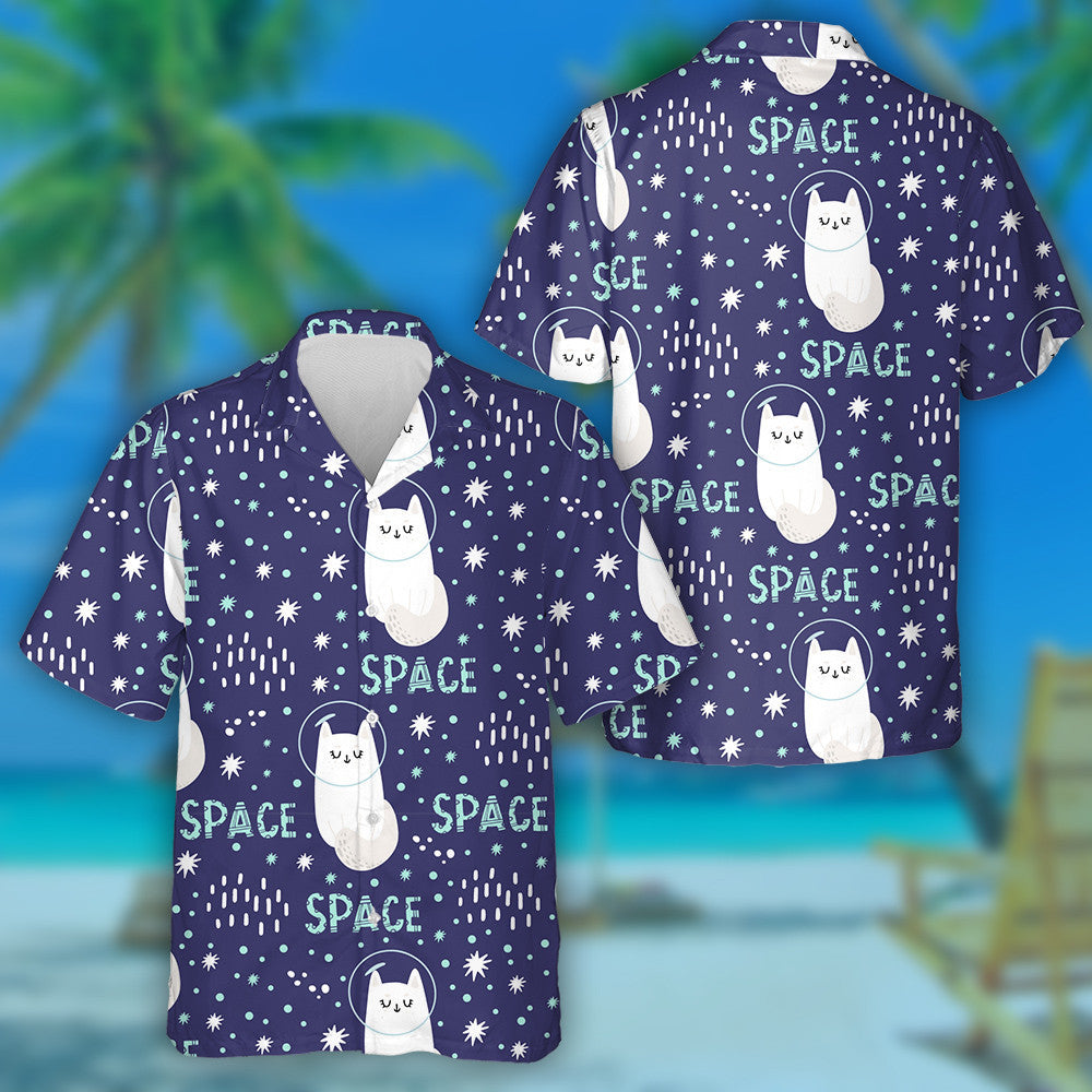 Cat Bán Cool Sa Spás I Stíl Doodle Léine Haváís, Bronntanas Léine Haváíais, Bronntanas Nollag