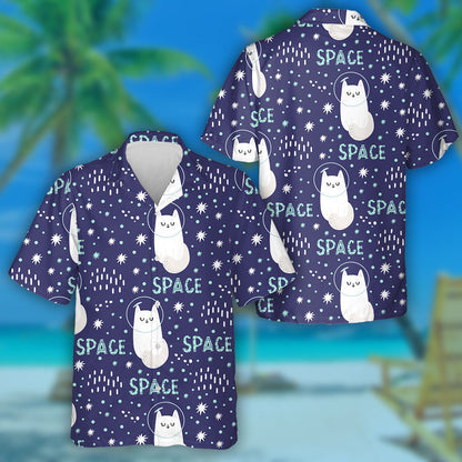 Cat Bán Cool Sa Spás I Stíl Doodle Léine Haváís, Bronntanas Léine Haváíais, Bronntanas Nollag