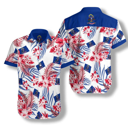 Dakota Thuaidh Bródúil as Patrún Cúlra Bán Léine Haváís, Bronntanas Léine Haváíais, Bronntanas Nollag