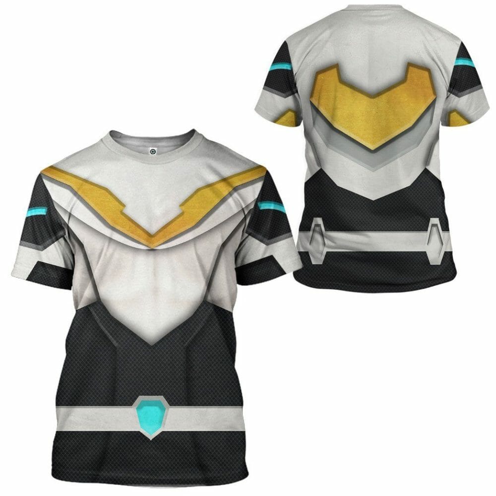 Cosantóir Finscéalach 3D Voltron Hunk Garrett Armúr Éadaí Hoodie Tshirt Saincheaptha
