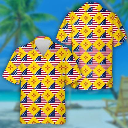 Bratacha na Stát Aontaithe Agus Nua-Mheicsiceo Patrún Rhombus Léine Haváís, Bronntanas Léine Haváíais, Bronntanas Nollag