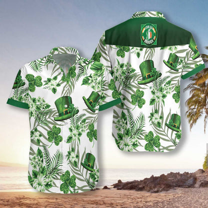 Léine Haváíais Erin Go Braugh Ireland Green Hata agus Seamróg, Bronntanas Léine Haváíais, Bronntanas Nollag