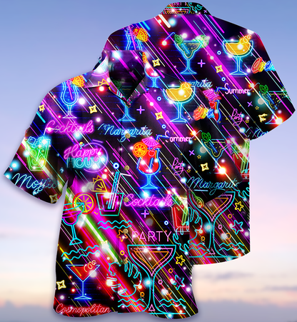 Cocktail Happy - Hawaiian Shirt, Hwaiian For Gift