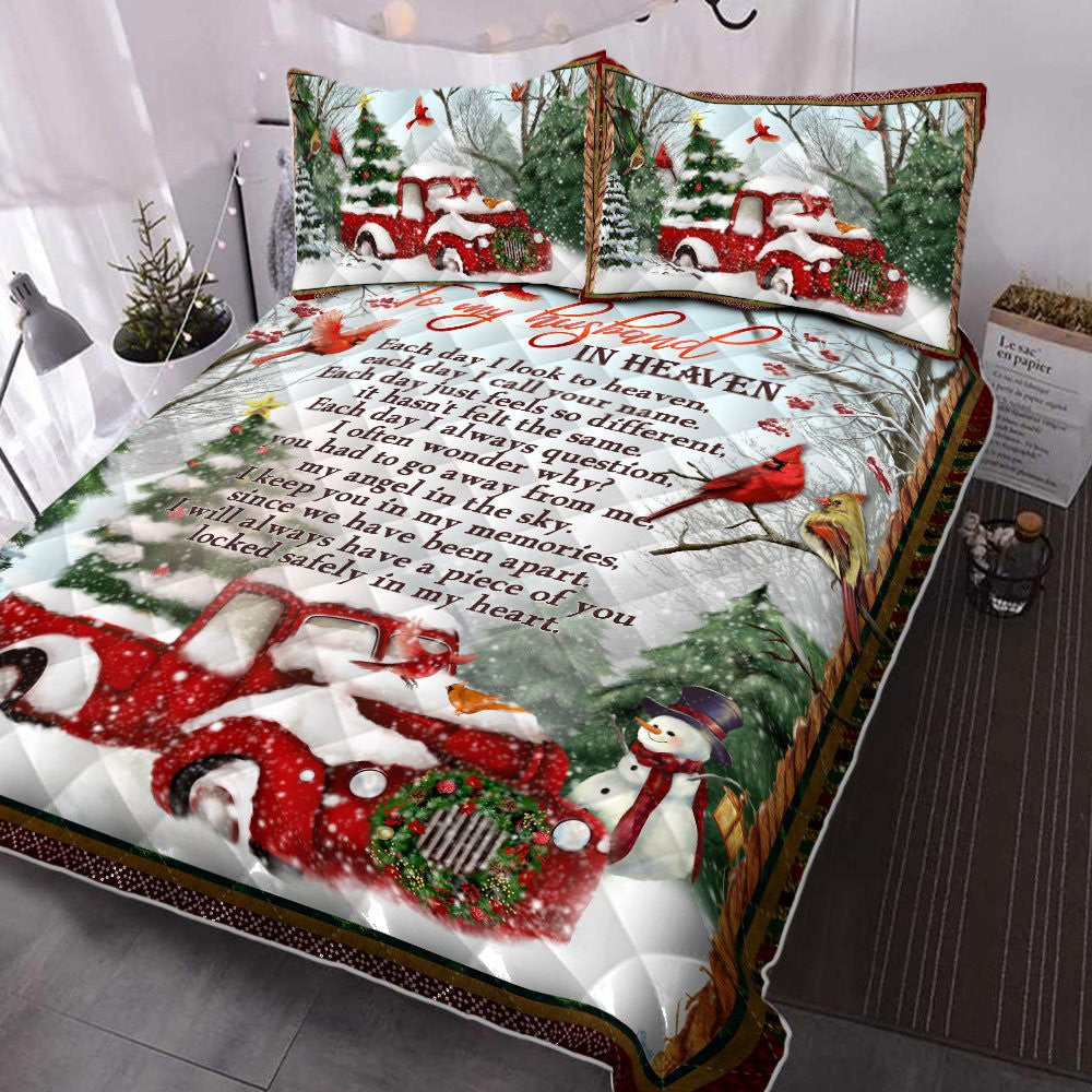 Christmas Quilt Bedding Set A Piece Of You Locked Safely In My Heart  Bedroom Set Bedlinen 3D ,Bedding Christmas Gift,Bedding Set Christmas