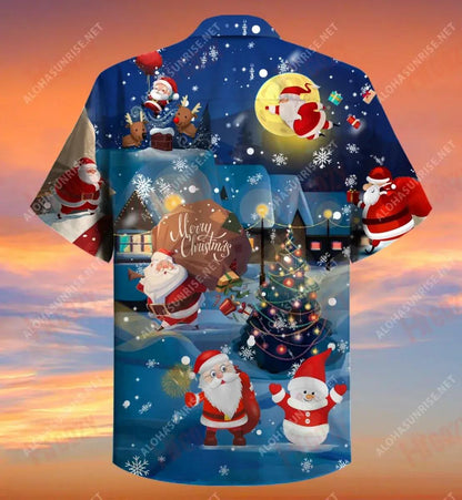 Jolly Jolly Of Christmas Short Léine Haváís Caitheamh aimsire Léinte Teochriosacha Léinte Haváís is Fearr Léinte haváíais d'Fhir, Bronntanas Léine Haváís, Bronntanas Nollag