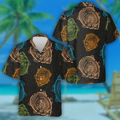 Beannacht Álainn Le Turtar Lámh Tarraingthe Léine Haváís, Bronntanas Léine Haváí, Bronntanas Nollag