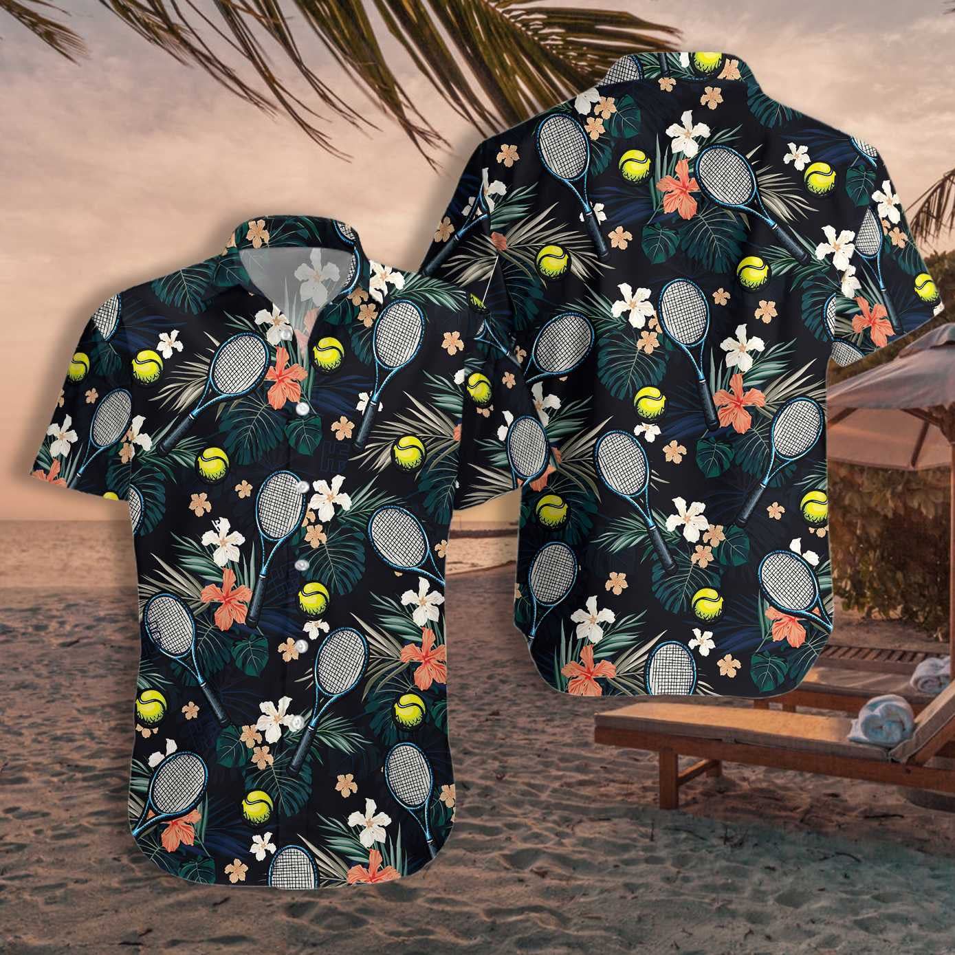 Dearadh Leadóige Floral Cool Tropical Léine Haváís, Bronntanas Léine Haváís, Bronntanas Nollag