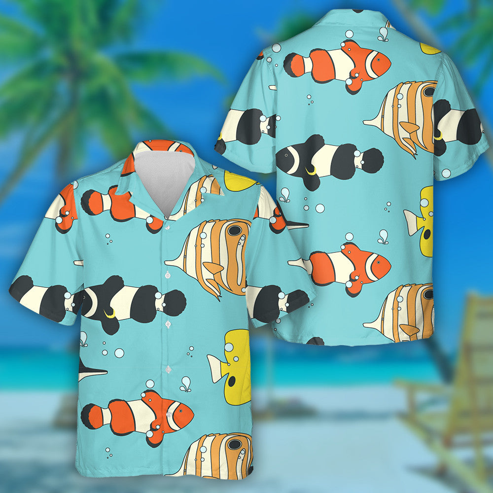 Patrún Ainmhithe Farraige le Féileacán agus Éisc Ghruama Léine Haváís, Bronntanas Léine Haváíais, Bronntanas Nollag