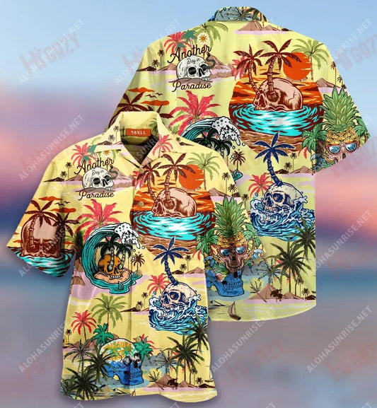 Faigh amach Oileáin na Skull Léinte Gearr Haváís Laethanta Saoire Léinte Haváise Léinte Haváise Saincheaptha Léinte Greannmhar Haváís, Bronntanas Léine Haváís, Bronntanas Nollag