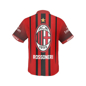AC Milan Rossoneri Hawaiian Shirt, Christmas Gift
