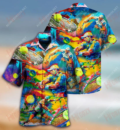 See You In Court Tennis Unisex Hawaiian Shirt Vacation Short Sleeve Hawaiian Crazy Shirts Hawaiian Shirt Pattern, Hawaiian Shirt Gift, Christmas Gift