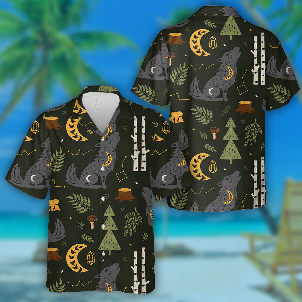 Foraoise Draíocht Le Mac Tíre Neamhaí I Stíl Seanré Léine Haváís, Bronntanas Léine Haváíais, Bronntanas Nollag