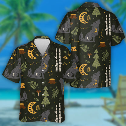 Foraoise Draíocht Le Mac Tíre Neamhaí I Stíl Seanré Léine Haváís, Bronntanas Léine Haváíais, Bronntanas Nollag