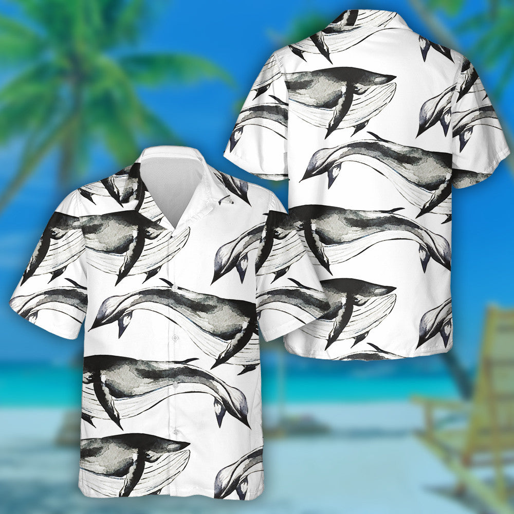 Patrún Bán Dubh As Míolta Móra Dearadh Uiscedhath Léine Haváís, Bronntanas Léine Haváís, Bronntanas Nollag