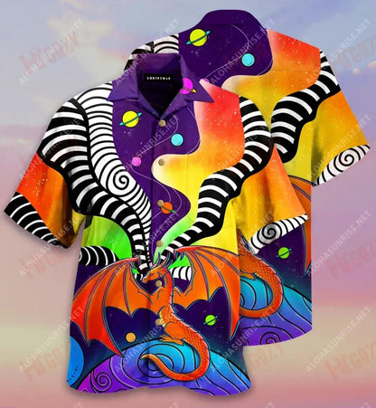 The Power Of Dragon Short Léinte Haváís Laethanta Saoire Léinte Trópaiceacha Léinte Haváís Saincheaptha Léinte haváíais d'Fhir, Bronntanas Léine Haváís, Bronntanas Nollag