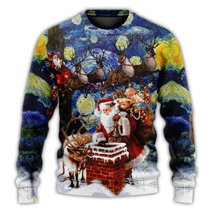 Christmas Santa Coming For You Ugly Christmas Sweater, Christmas Gift, Gift Christmas 2024