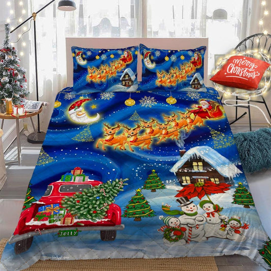 Christmas Quilt Bedding Set Bedroom Set Bedlinen 3D ,Bedding Christmas Gift,Bedding Set Christmas