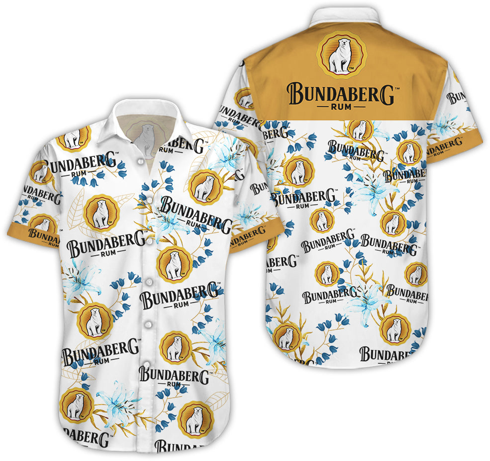 Bundaberg Rum Hawaiian Shirt,Hawaiian Shirt Gift, Christmas Gift