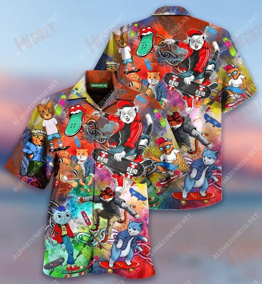 Try And Fail, But Don'T Fail To Try Unisex Hawaiian Shirt Ocean Short Sleeve Custom Hawaiian Shirts Hawaiian Shirts For Women, Hawaiian Shirt Gift, Christmas Gift