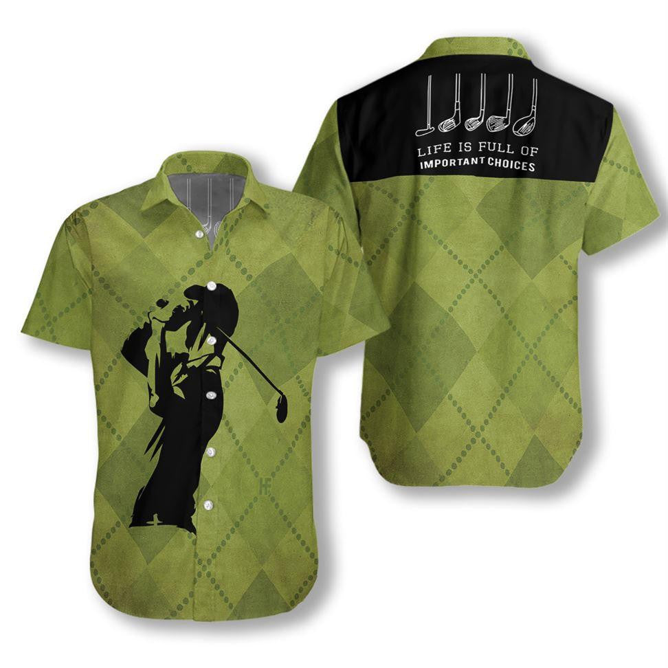 Dearadh Gailf Tá Saol Léine Haváís Lán de Roghanna Tábhachtacha, Bronntanas Léine Haváíais, Bronntanas Nollag