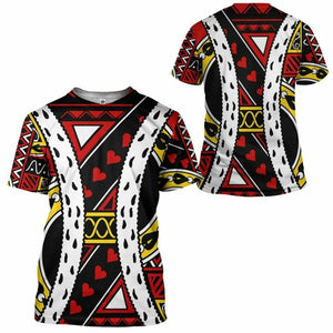 3D King of Hearts Charles Custom Tshirt Hoodie Apparel