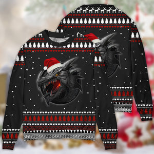 Dragon Merry Christmas Stronger Ugly Christmas Sweater, Christmas Gift, Gift Christmas 2024