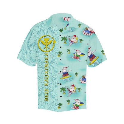 Hawaiian Shirt Christmas Polynesian Maoli Kanaka Funny Design, Hawaiian Shirt Gift, Christmas Gift