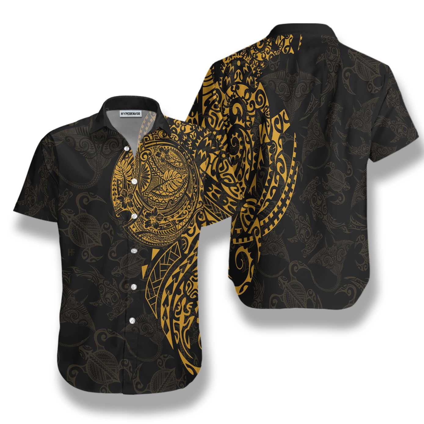 Classic Strong And Cool Polynesian Design Hawaiian Shirt, Hawaiian For Gift